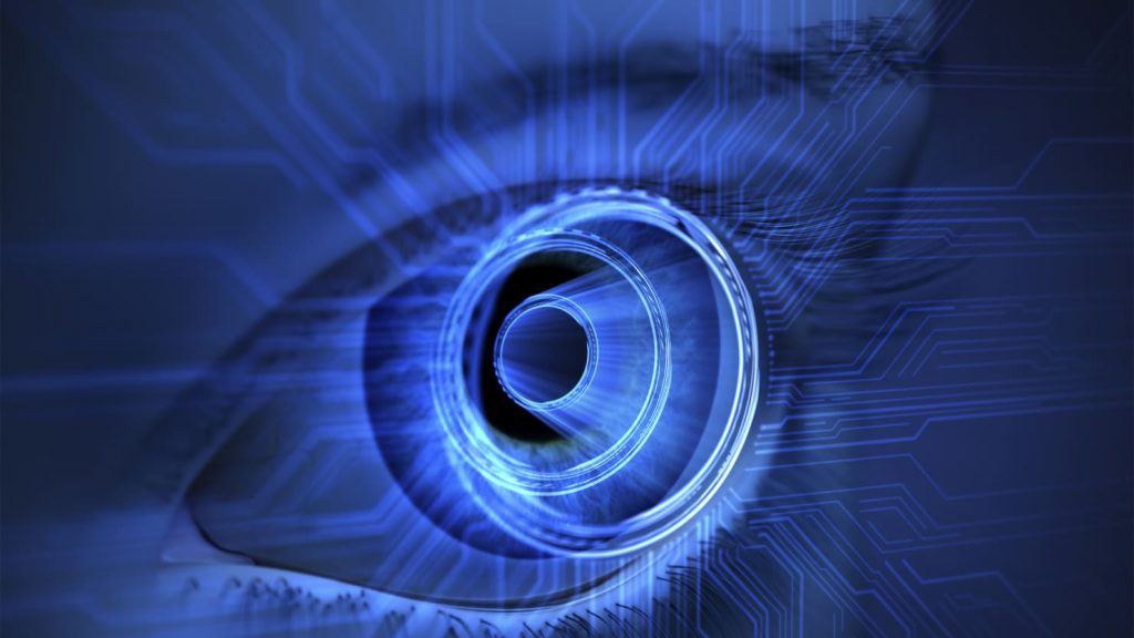 наблюдение на очите на системи за машинно зрение roder